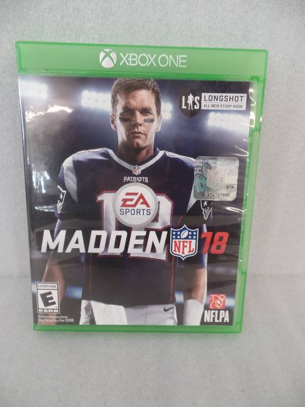 lot 76 image: Madden 18 XBOX ONE