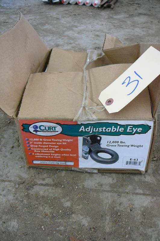 lot 31 image: Curt Adjustable eye