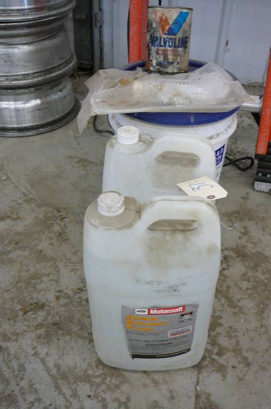 lot 37 image: Diesel Exhaust Fluid, Hydraulic Oil