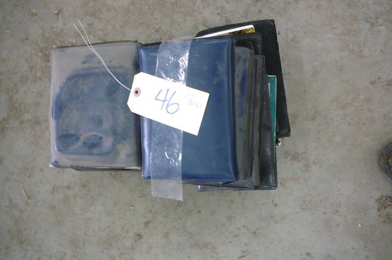 lot 46 image: Lot of Manuals