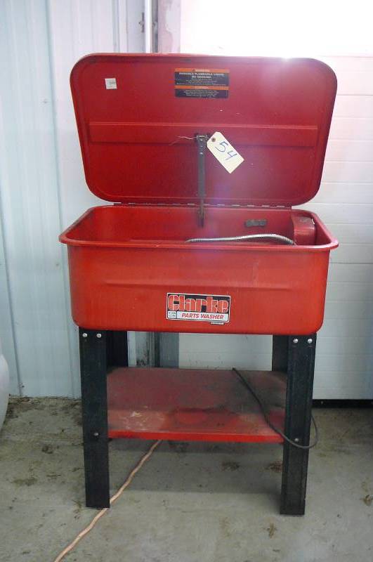 Clarke Parts Washer | Moving Consignment Auction #550 | K-BID