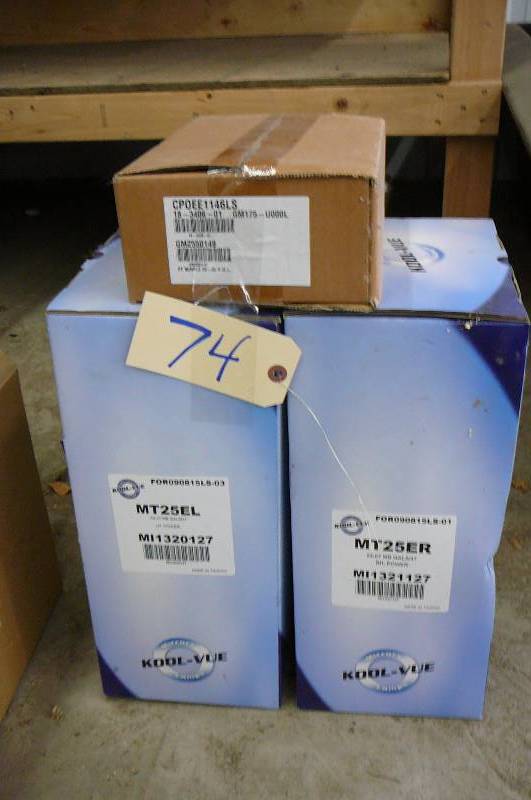 lot 74 image: Replacement Mirrors