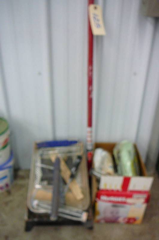 lot 125 image: Painting supplies