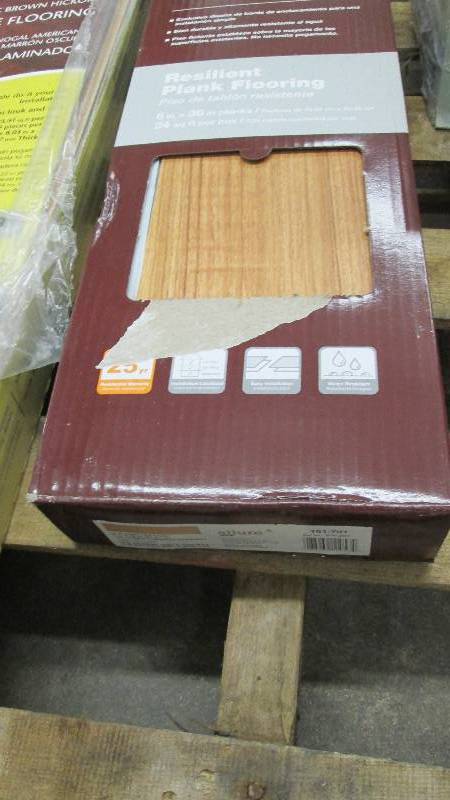 lot 15 image: 7 Cases TrafficMaster Allure 6 in. ...