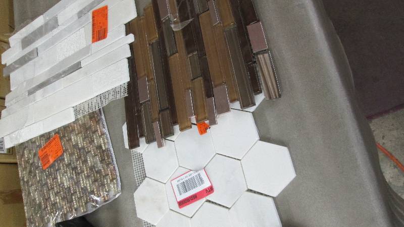 lot 34 image: Lot of 5 Sheets Assorted Decorative...