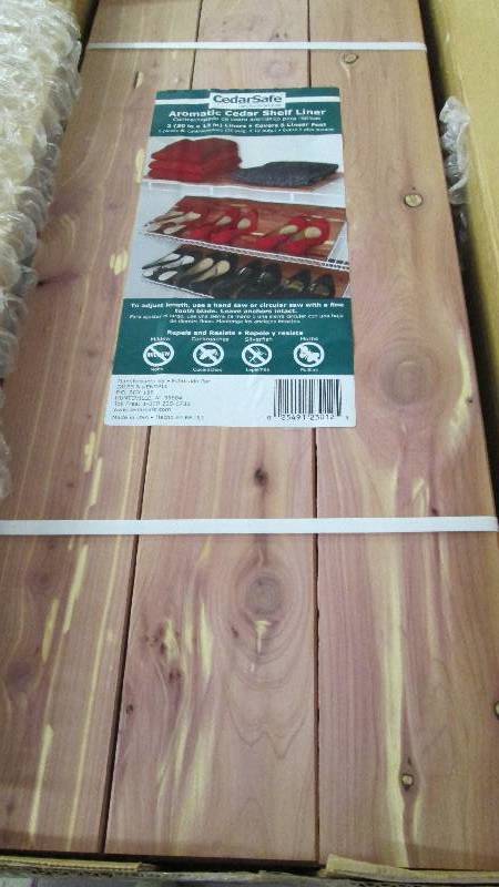lot 49 image: 3 Packs of 2 CedarSafe 30 in. W Aro...