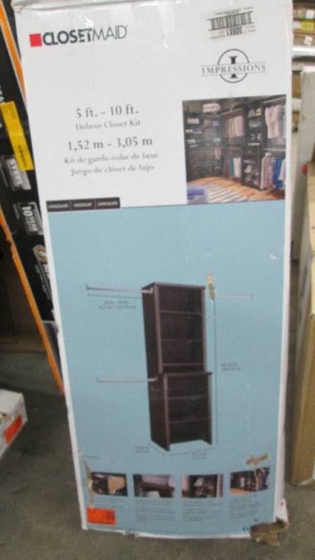 lot 58 image: ClosetMaid Impressions 25 in. Choco...