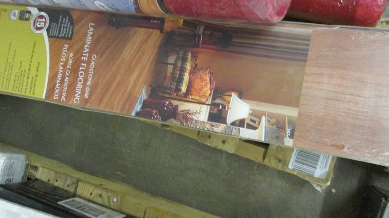 lot 91 image: 3 Cases TrafficMaster Gladstone Oak...