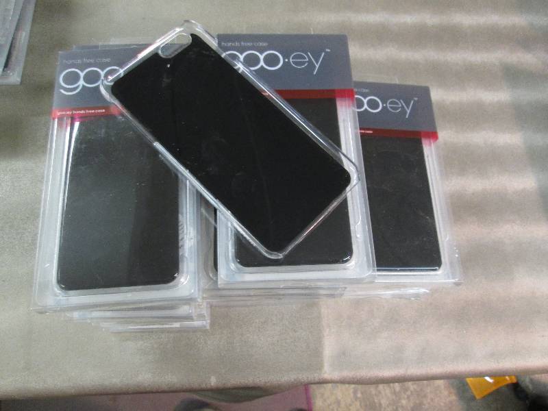 lot 132 image: 25 Black Goo-ey iPhone 66S Plus Ha...