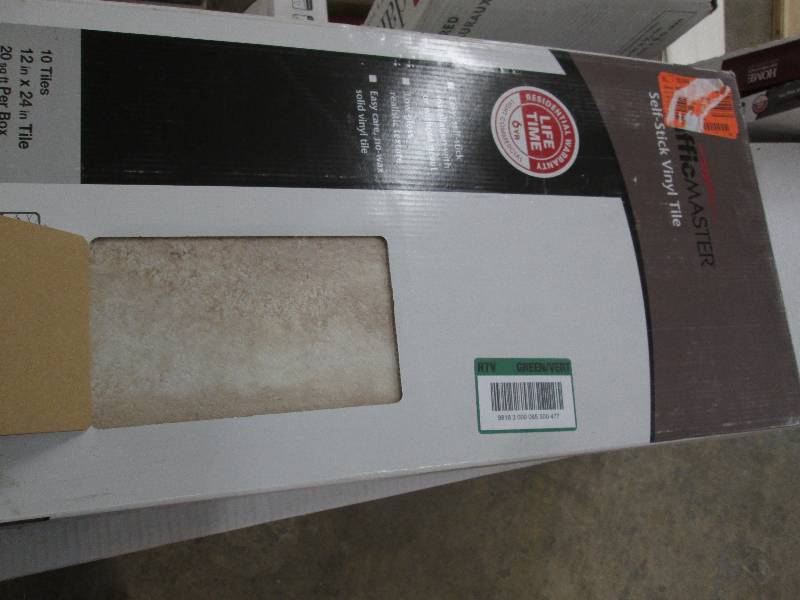 lot 168 image: 3 Cases TrafficMaster Light Grey 12...