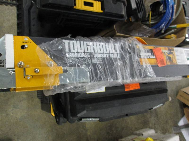 lot 224 image: Toughbuilt 32 in. Tall Adjustable F...