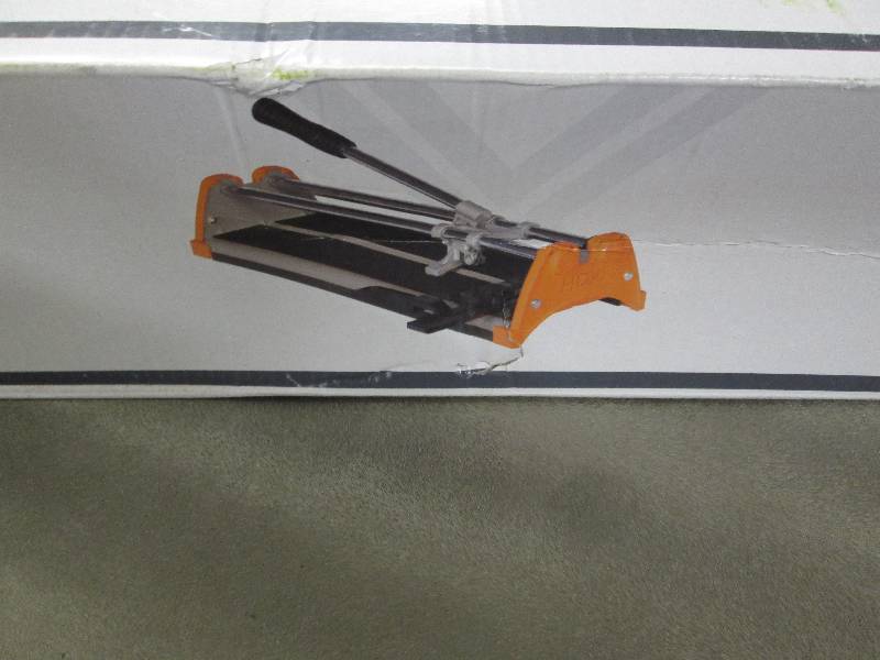 lot 235 image: HDX 14 in. Rip Ceramic Tile Cutter ...