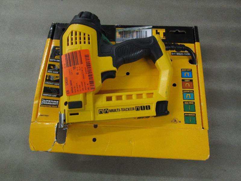 lot 249 image: Dewalt 5-in-1 Multi-Tacker and Brad...