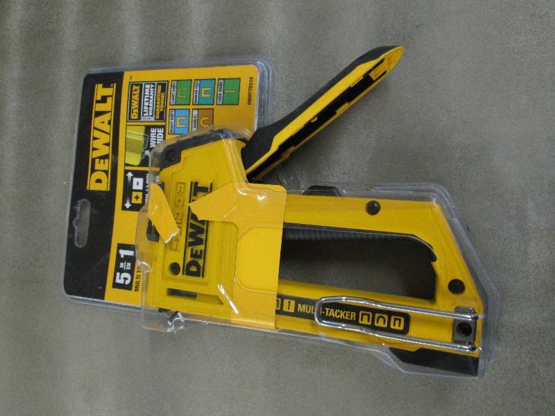 lot 275 image: Dewalt 5 in 1 Multi-Tacker Stapler ...