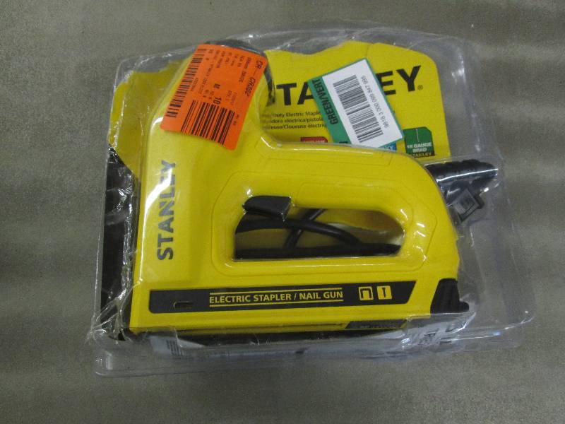lot 299 image: Stanley 2-in-1 Electric Stapler and...