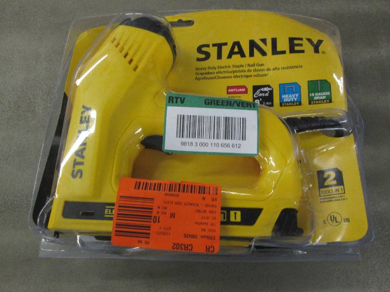 lot 316 image: Stanley 2-in-1 Electric Stapler and...