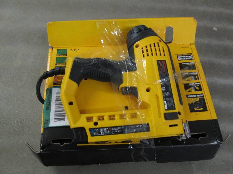 lot 334 image: Dewalt 5-in-1 Multi-Tacker and Brad...