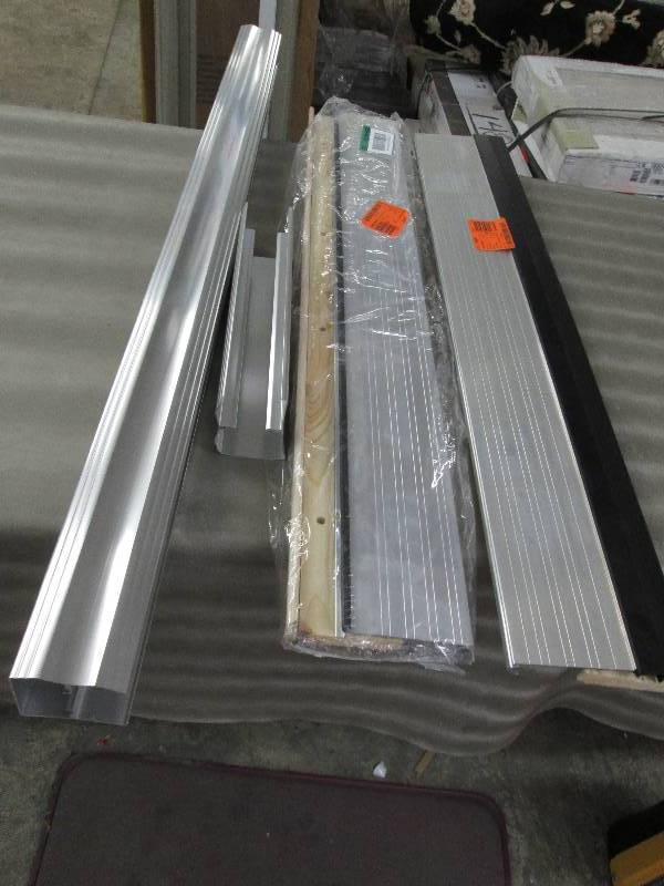 lot 380 image: Lot of 2 Door Thresholds, plus alum...