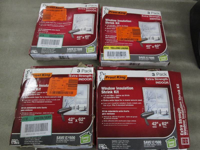 lot 414 image: 4 Pks Of Frost King EO Heavy Duty ...