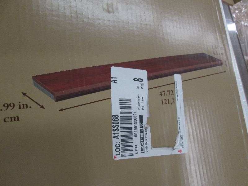 lot 423 image: Closet Maid Impressions 48 in. Dark...