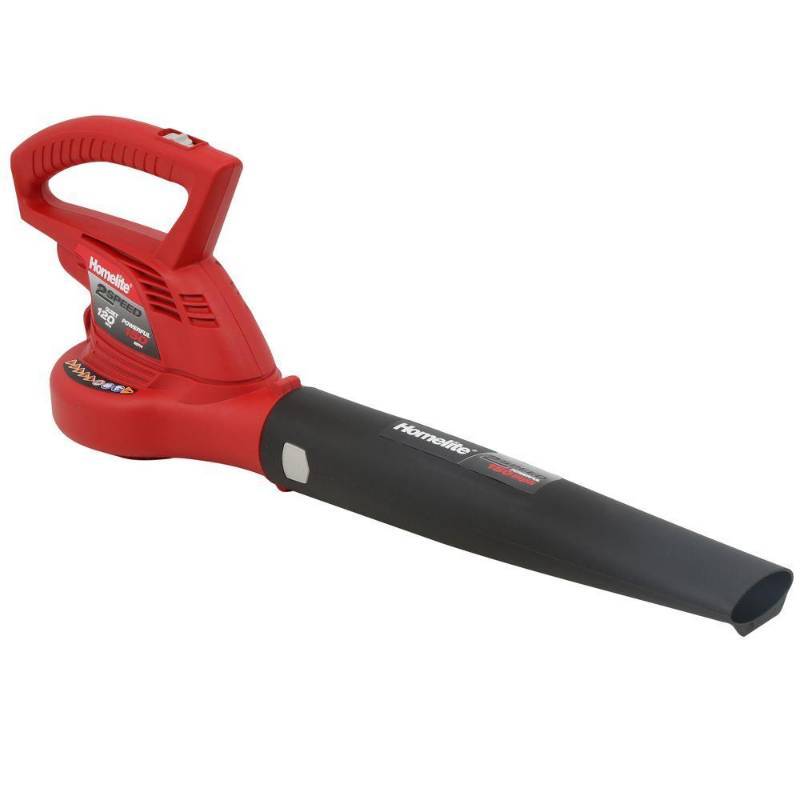 lot 369 image: Homelite 150 MPH 233 CFM 7 Amp Elec...