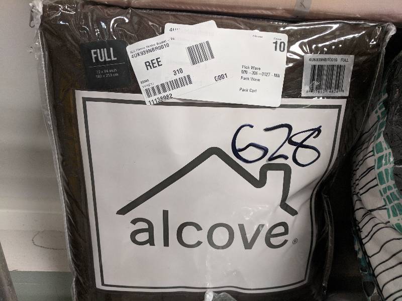 alcove Electric Fleece Blanket - Full Brown