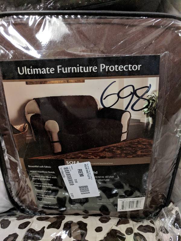 Innovative Textile Solutions Microfiber Ultimate Sofa Protector - Chocolate