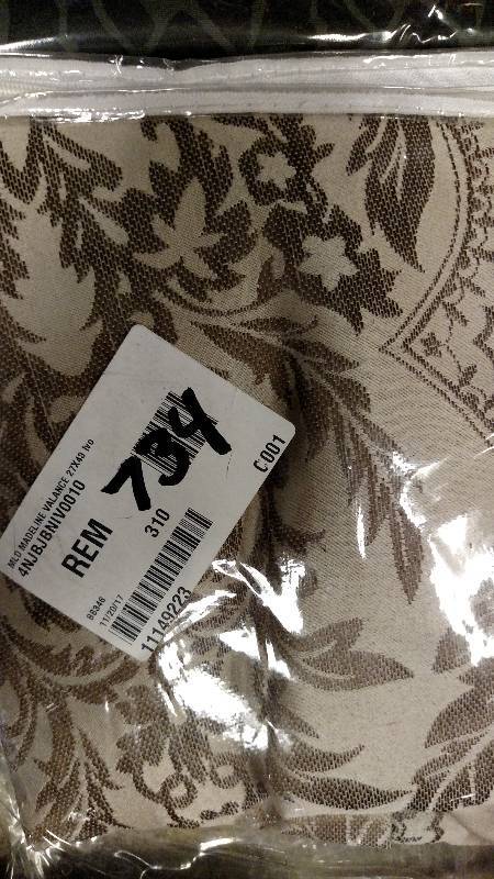 McLeland Design Madeline 43 x 27 Valance - Ivory