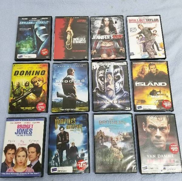 lot 1 image: DVDS
