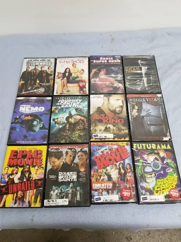 lot 3 image: DVDS
