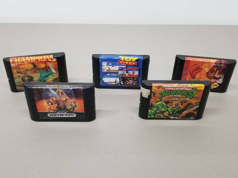 lot 37 image: SEGA GENESIS GAMES LOT