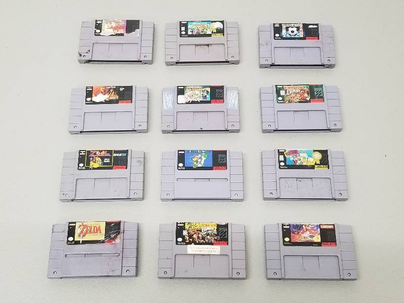 lot 42 image: SUPER NINTENDO GAMES