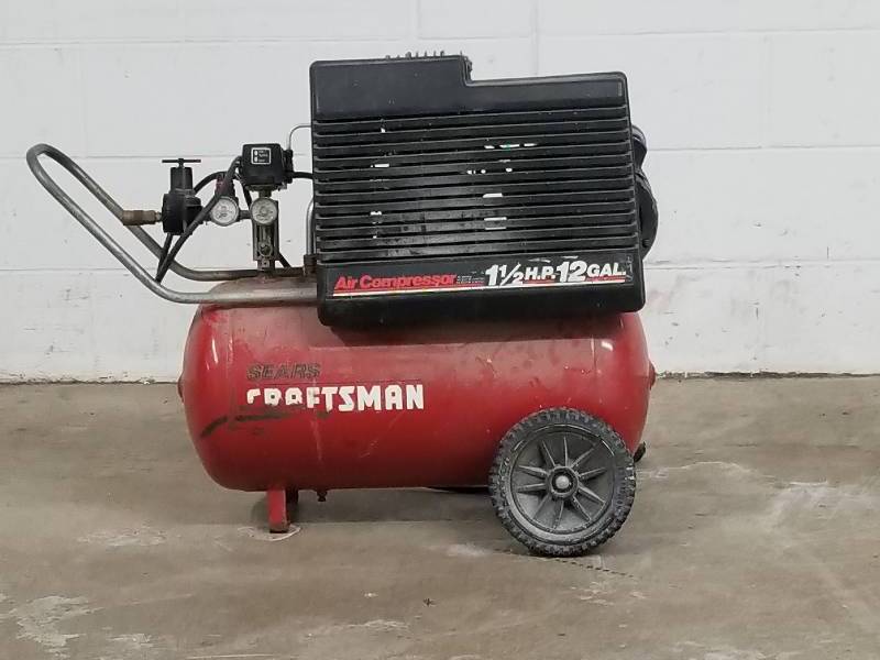 lot 45 image: CRAFTSMAN AIR COMPRESSOR