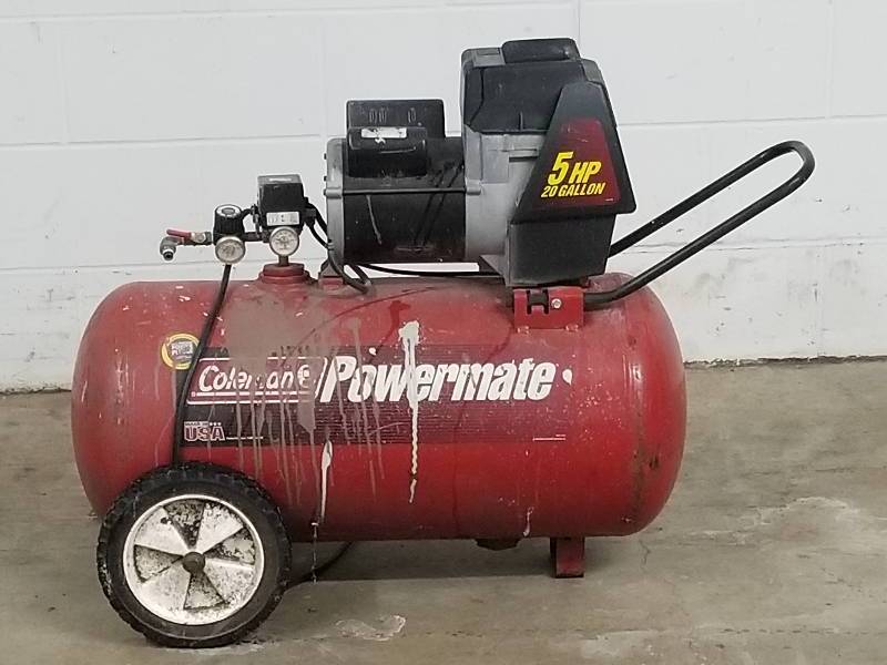 COLEMAN AIR COMPRESSOR | CONSIGNMENT SALE | K-BID