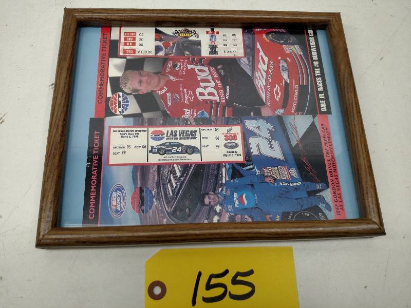 lot 155 image: Dale Jr. & Jeff Gordon Commemorativ...