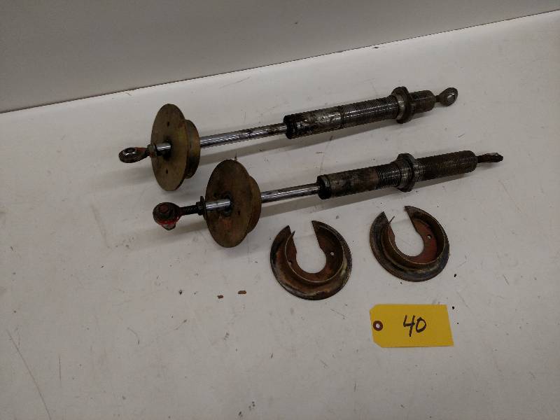 lot 40 image: 9 Coil Over Spring Sliders...