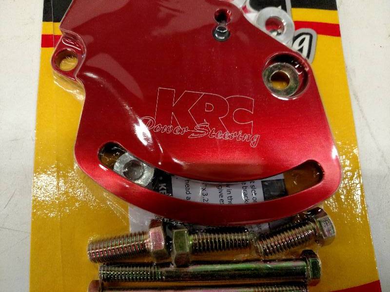 lot 87 image: KRC SBC Power Steering Bracket, New...