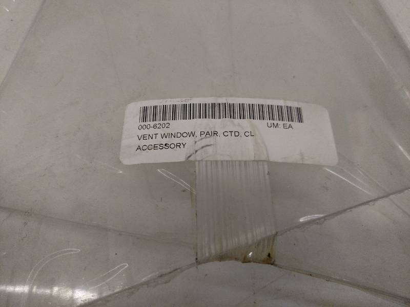 lot 114 image: (2) Vent Windows, NewUnused...