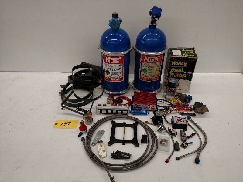 NOS Nitrous Oxide Set Up, (1) Tank Racer's Exchange 3 KBID