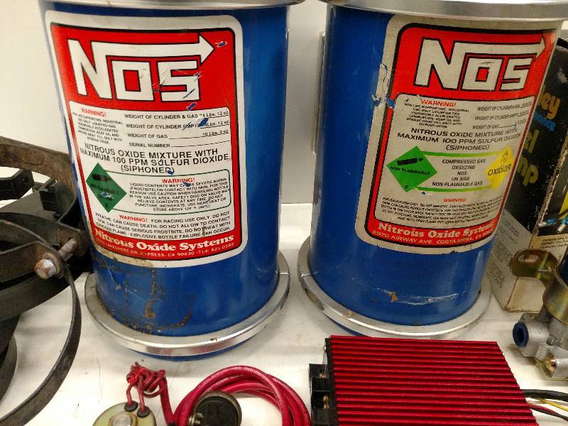 lot 147 image: NOS Nitrous Oxide Set Up, (1) Tank ...