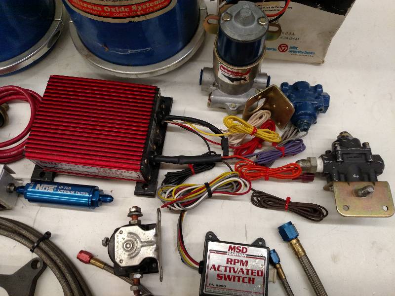 NOS Nitrous Oxide Set Up, (1) Tank Racer's Exchange 3 KBID