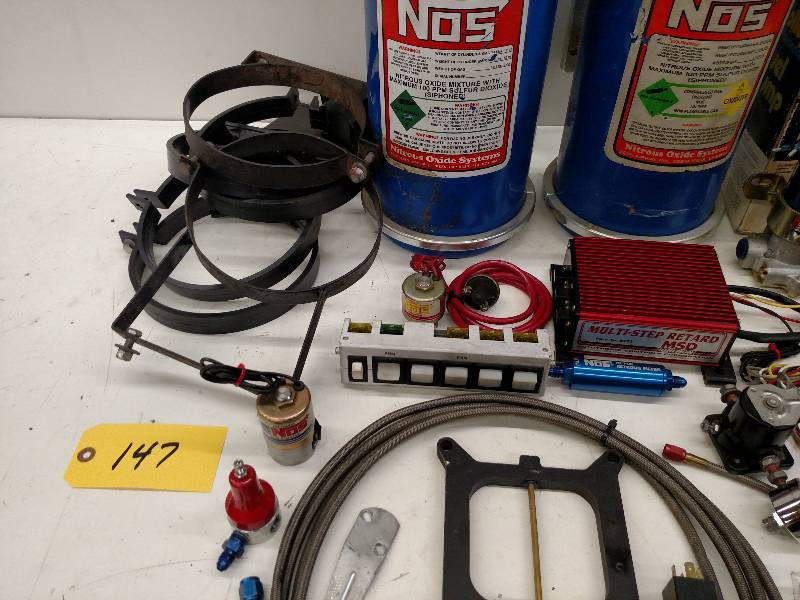 NOS Nitrous Oxide Set Up, (1) Tank Racer's Exchange 3 KBID