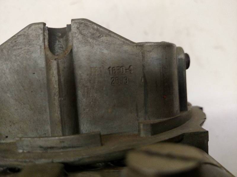 lot 218 image: Holley 600 4 bbl. Carb....