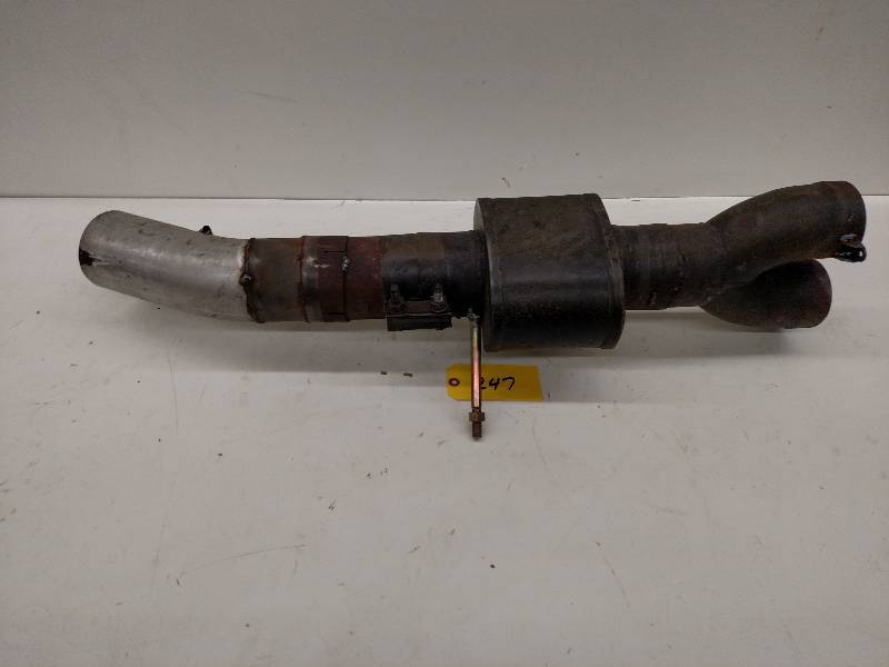 lot 247 image: Muffler & Y-Pipe, 3.5 In & 4 Out...