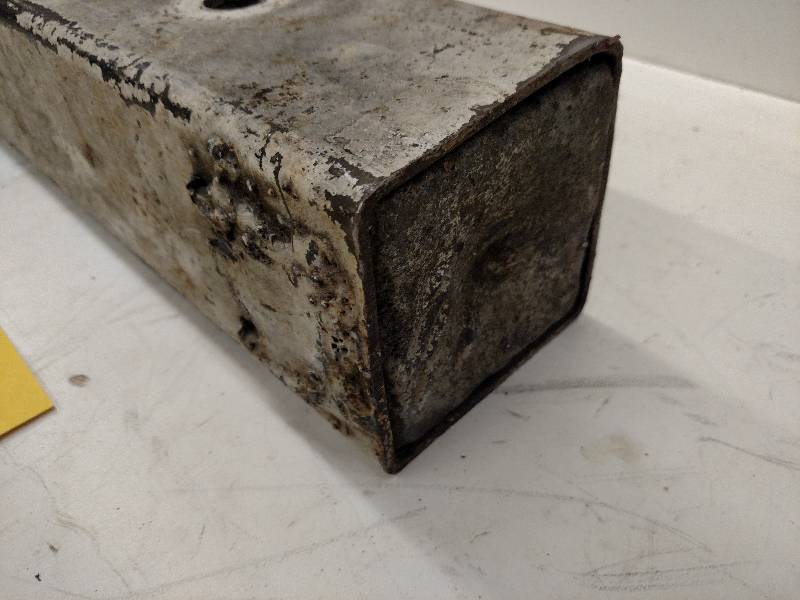 lot 259 image: Lead Weight 55 lb. 3.5x3.5x12.5...
