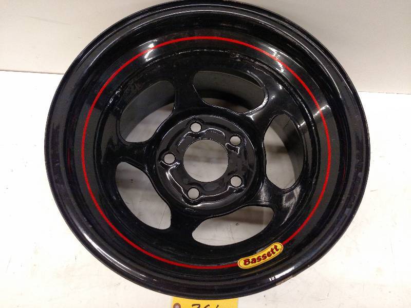 lot 261 image: (1) Bassett 15x10 Inertia Rims, 4 ...