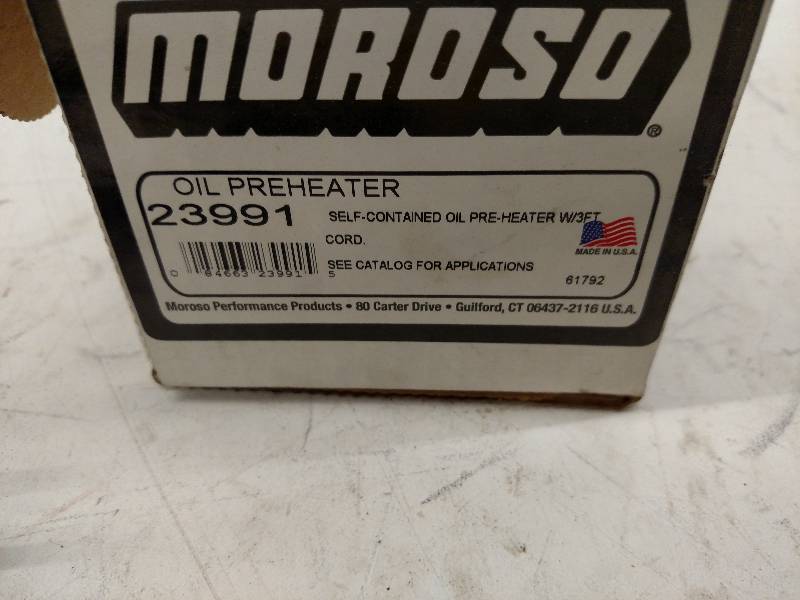 lot 336 image: Moroso Oil Preheater # 23991, NewU...