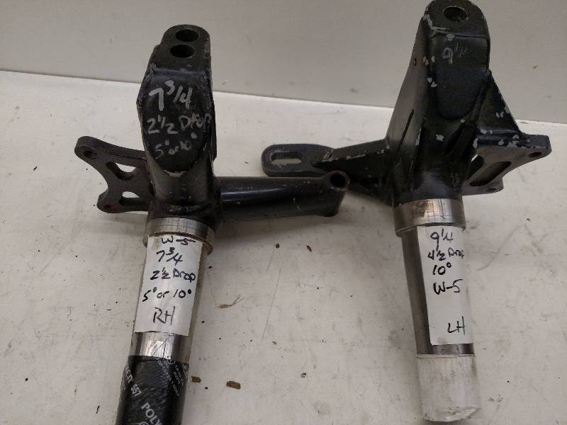 lot 364 image: (2) W-5 Spindles, R&L...