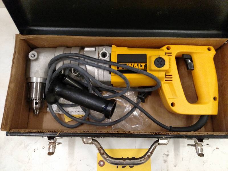 lot 458 image: Dewalt 12 Electric Angle Drill, L...