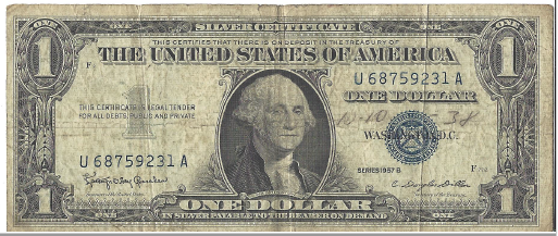 Two Silver Certificates - 1957 & 1957B
